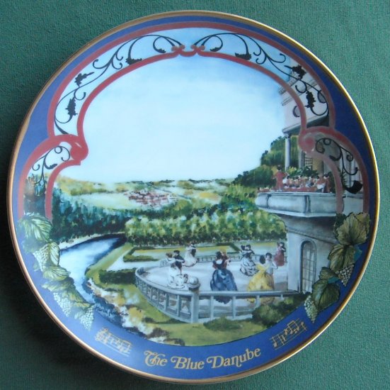 The Blue Danube Marca America The Waltzes Of Johann Strauss Plate 1980