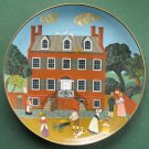 Colonial Heritage Museum Edition Robert Franke Davenport House Plate