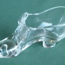 Vintage Gillinder Centennial Art Glass Shoe Clear