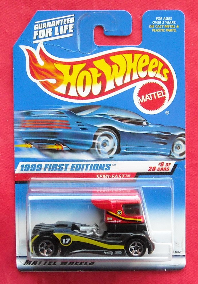 Mattel Hot Wheels 1999 First Editions Semi Fast Collector No 914