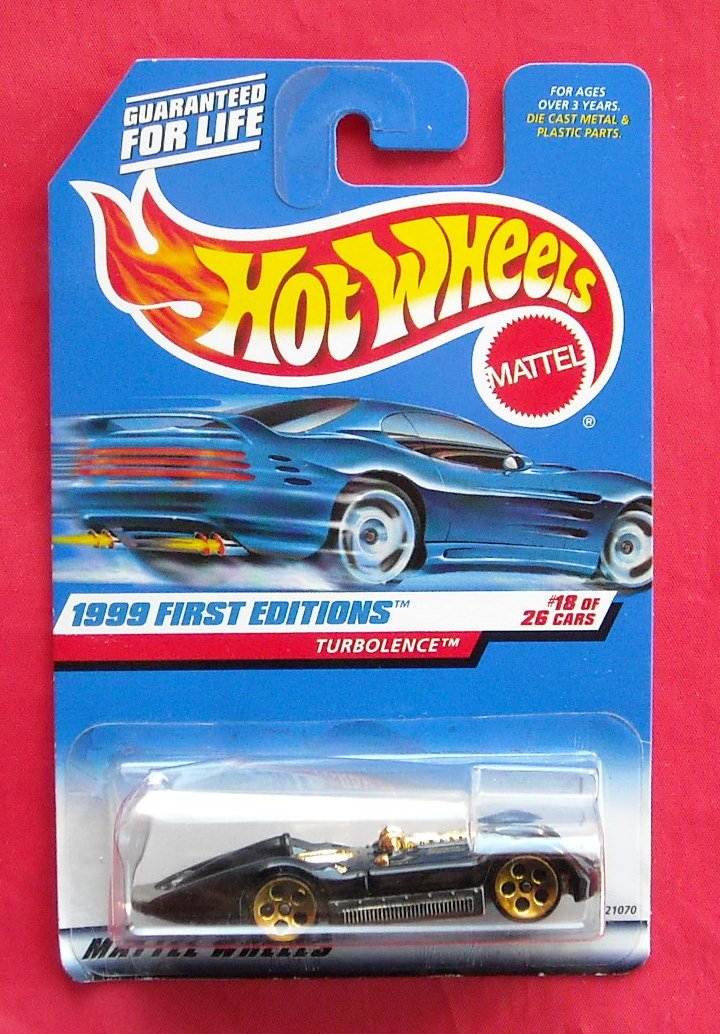 Mattel Hot Wheels 1999 First Editions Turbolence Collector No 923