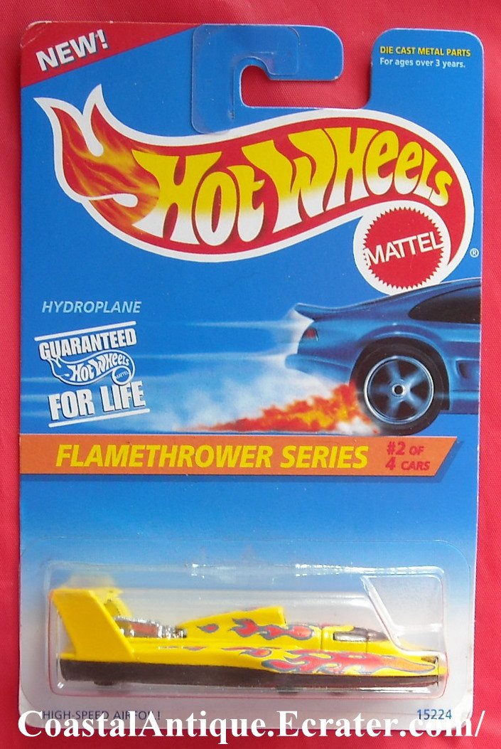 Hydroplane Flamethrower Series Hot Wheels Mattel Collector 385