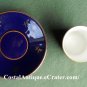 Limoges Cobalt Gold Demitasse Cup and Saucer Set