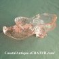 Mosser Rosa Glass Victorian Style Rose Shoe