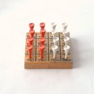 Golf Tees Wooden Tic Tac Toe Game