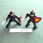 2 Fisher Price Retired Great Adventure Magic Castle Black Knights Villains Lot 103