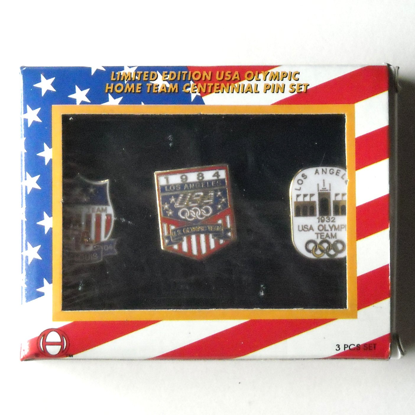 USA Olympic 1996 Home Team Centennial 3 Pin Set