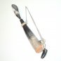 Vintage Steer Powder Horn with Original Plug Stopper