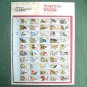 American Wildlife Officially Numbered Full Sheet 22c Stamps