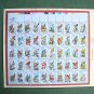 Fifty State Birds Flowers Officially Numbered Full Sheet 20c Stamps