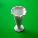 Vintage Hobnail White Milk Glass Vase