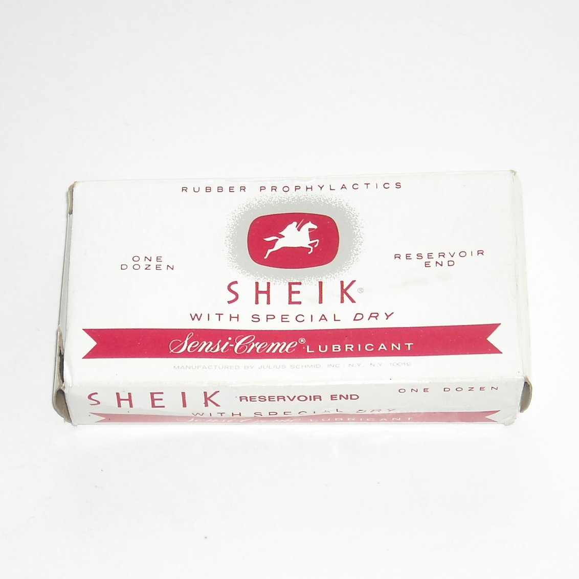 Sheik Vintage Large Box 12 Prophylactics