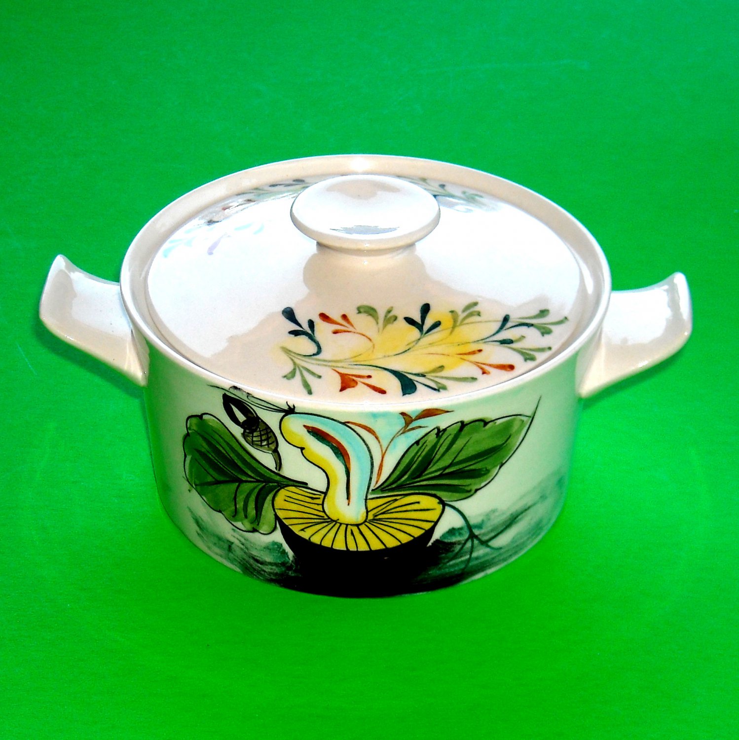 Oven King Italy Vintage Lidded Dish Bowl