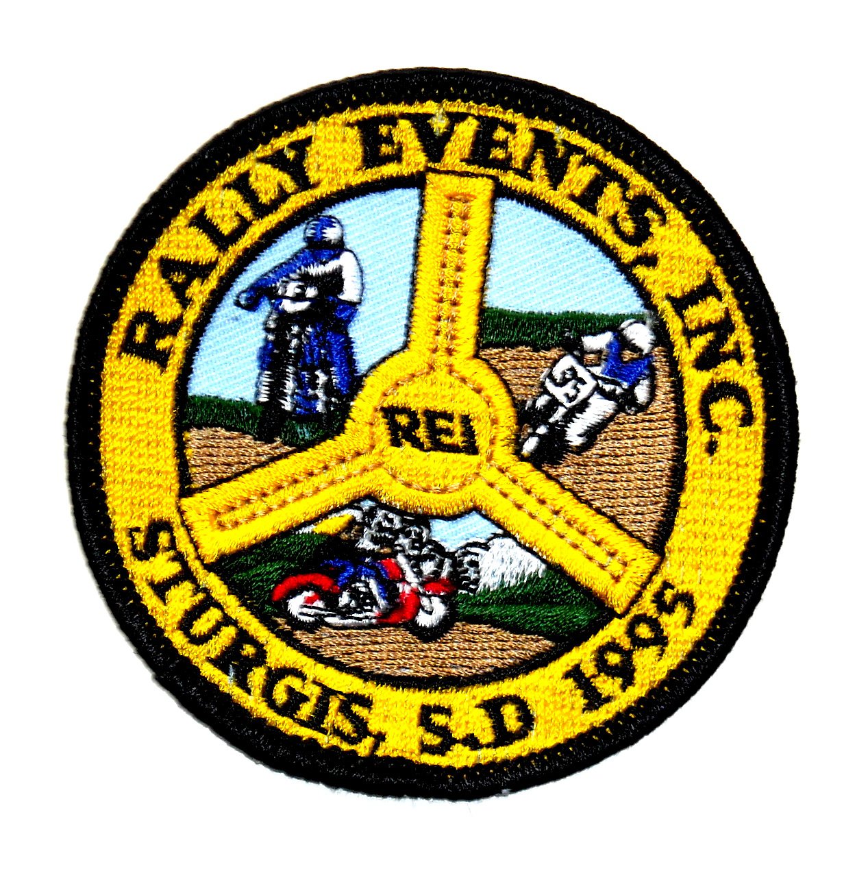 Sturgis South Dakota Rally Events 1995 Embroidered Patch