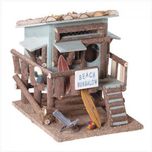 Beach Bungalow Birdhouse