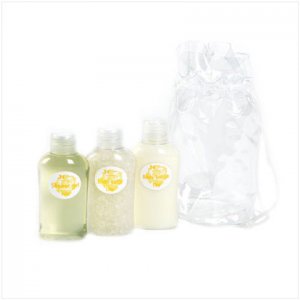 3-Piece Mini Bath Gift Set-Lily Scent