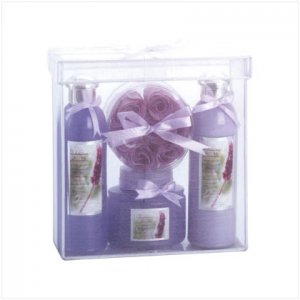 Lavender Luxury Bath Set