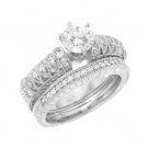 Wedding Engagement Ring Sets