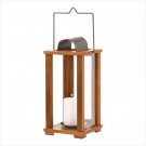 CLASSIC WOOD CANDLE LANTERN