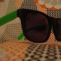 Green& Black Wayfarer style sunglasses - unisex