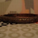 bronze floral design bracelet