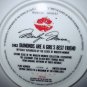 MARILYN MONROE 2ND BRADFORD ISSUE PLATE-1990 DIAMONDS ARE A GIRLS BEST FRIEND