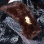 **REDUCED**Gorgeous Vintage Sixties Black Evening Jacket with Genuine Mink Collar