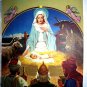 THE NATIVITY-Lovely Religious Lithograph Print,Baby Jesus