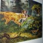 Hunting Dogs,Pheasants in Woods-FLUSHED-Etchotone Print by Currier & Ives