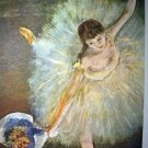 EDGAR DEGAS-End of Arabesque Unused Ballet Lithograph Print