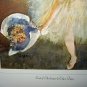EDGAR DEGAS-End of Arabesque Unused Ballet Lithograph Print