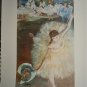 EDGAR DEGAS-LARGER LITHOGRAPH-DANCER WITH BOUQUET