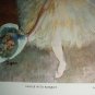 EDGAR DEGAS-LARGER LITHOGRAPH-DANCER WITH BOUQUET