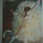 EDGAR DEGAS-LARGER LITHOGRAPH-DANCER WITH BOUQUET