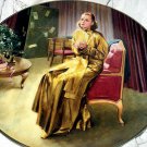 1990 Greta Garbo Grand Hotel Bradford Collector Porcelain Plate 1990 Greta Garbo Grand Hotel Bradford Collector Porcelain Plate