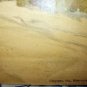 1894 INDIAN SUMMER Chromolithograph -Trees Autumn Colors Man Going Fishing