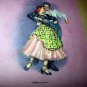 Festive SPANISH DANCERS Vintage Lithograph -D.AMARIO
