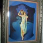 ART DECO GODDESS OF BEAUTY CARRYING URN PRINT