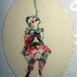 4 Unique Antique Handpainted CLOWNS-Signed by Artist-RARE,UNIQUE ARTWORK-