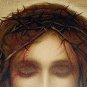 Strikingly Beautiful Lithograph-JESUS CHRIST,Crown of Thorns