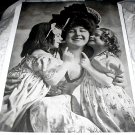 Antique Print-MAMMA & HER LITTLE PET'S-Adorable Little Girls with Their Mother Antique Print-MAMMA & HER LITTLE PET'S-Adorable Little Girls with Their Mother