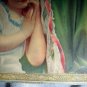 DADDY'S TREASURES- Beautiful Vintage Calendar Art Lithograph,Mother and Child