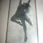 Dancing Nude Nymph Vixen On the beach Vintage Print