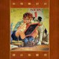 HY HINTERMEISTER-Mazazine Page Artwork-Young School Boy Studying with Dog