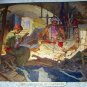 Vibrant Colored Lithograph Print-THE CARPENTER OF NAZARETH