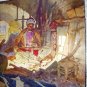 Vibrant Colored Lithograph Print-THE CARPENTER OF NAZARETH
