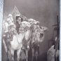 THE WISE MEN Vintage Lithograph Print-Sepia Toned
