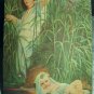 DELAROCHE-Moses in the Brushes on the Nile-Vintage Lithograph Print