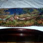 Italian Woven Multicolored LARGE Tapestry Rug-Pair of Pheasant Birds