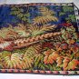 Italian Woven Multicolored LARGE Tapestry Rug-Pair of Pheasant Birds